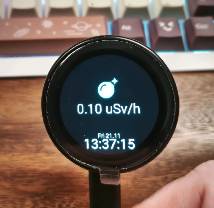 Ein rundes Status-Display fürs Smart Home